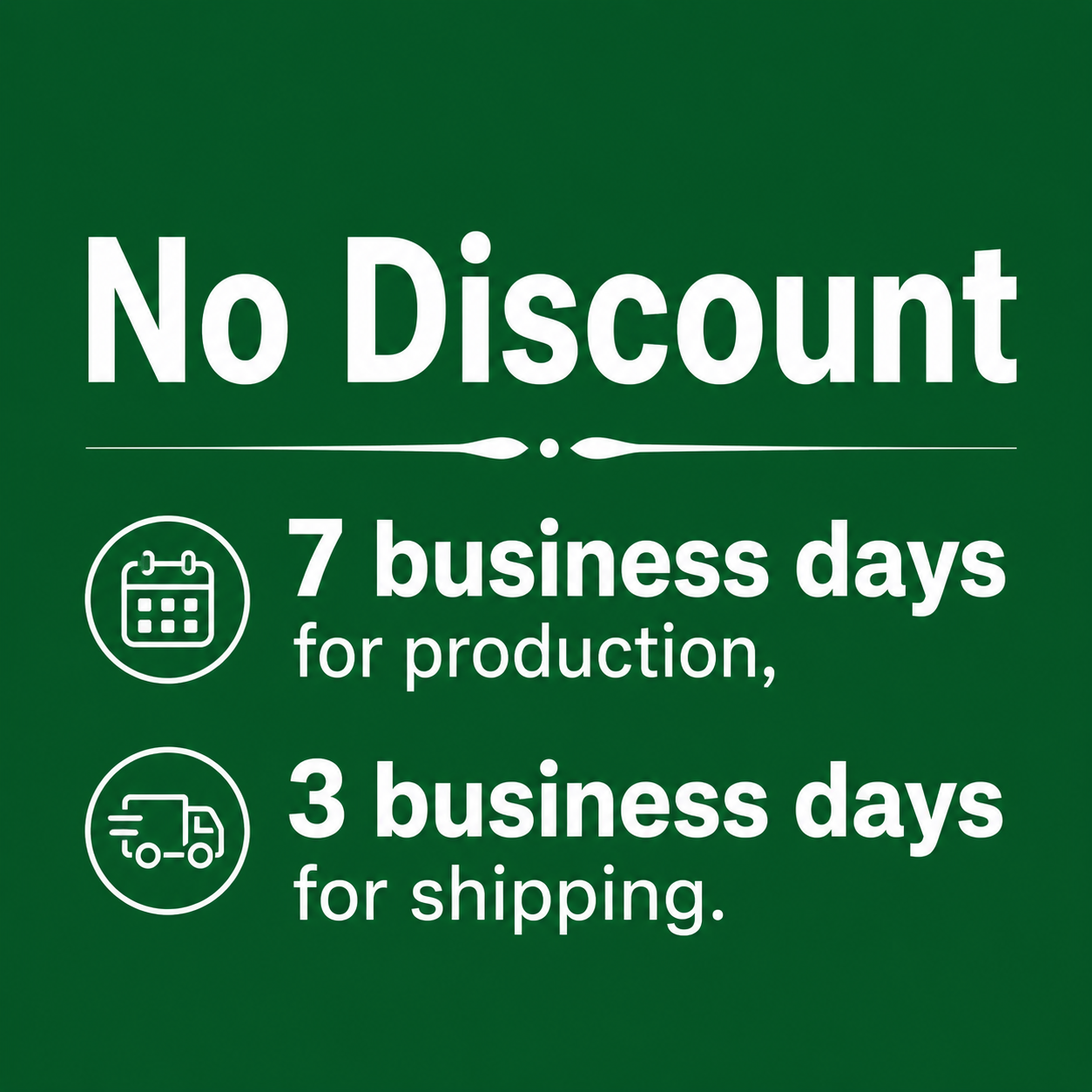 No Discount